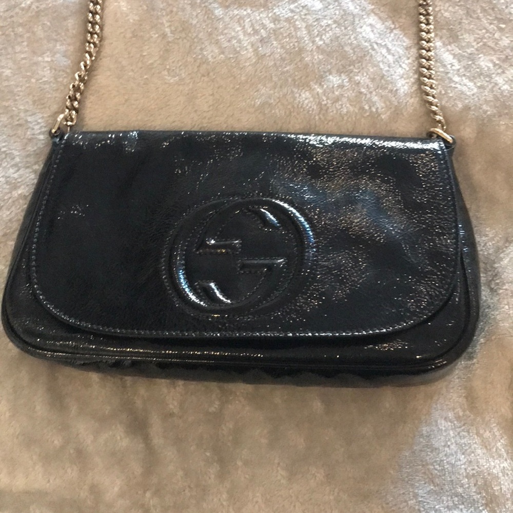 Gucci Soho patent leather crossbody!